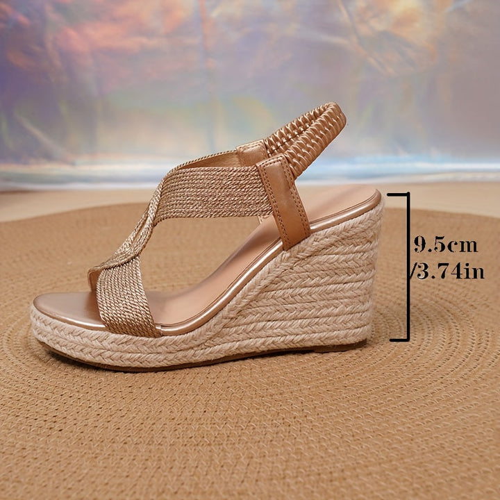 Noelle™ | Knit Open-Toe Heels