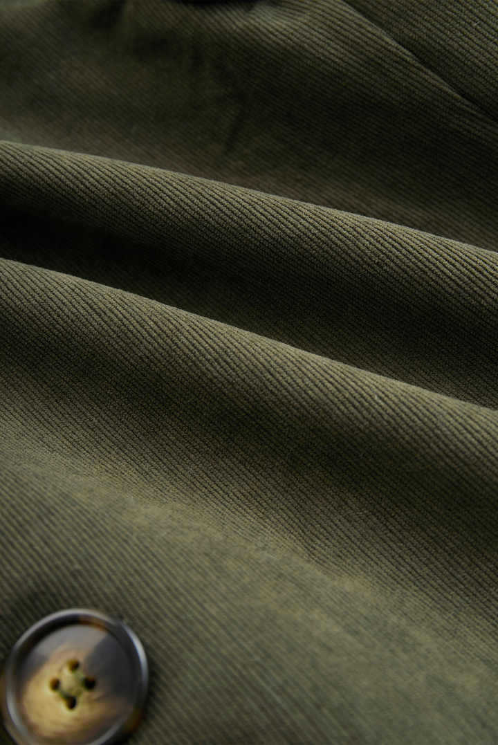 Héctor | Corduroy Jacket with Mao Collar