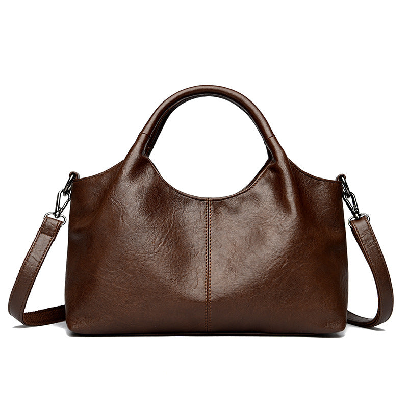 Retro handbags, fashionable, light luxury and large capacity