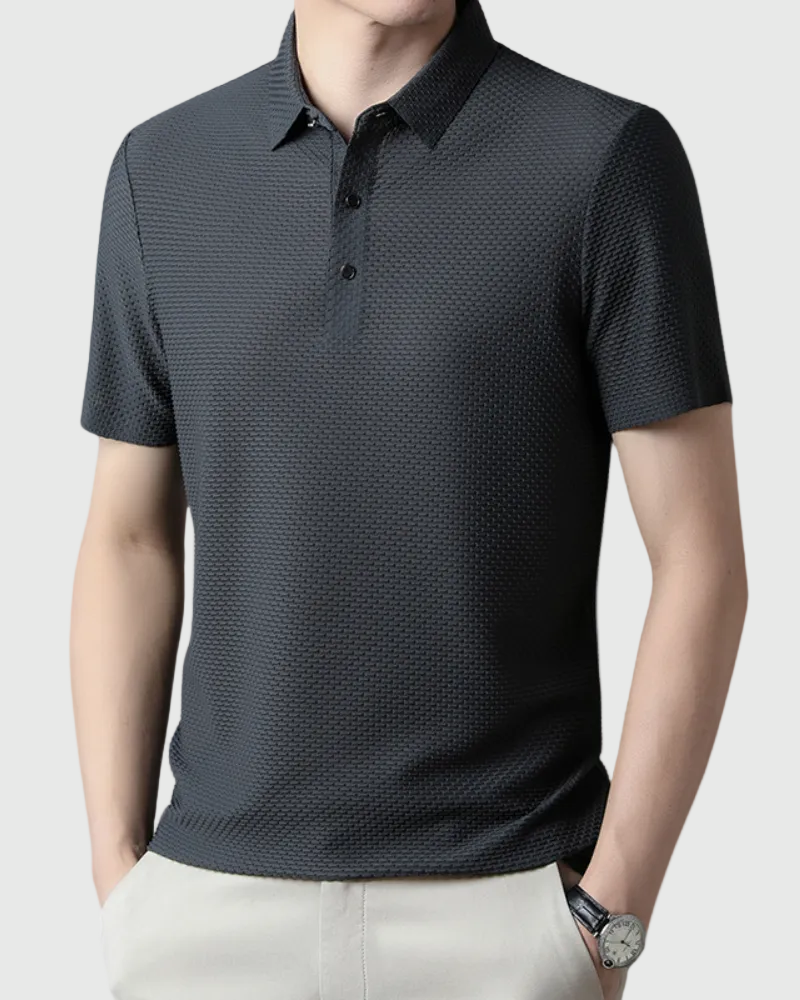 Ceuta | Anti-Stain Silk Polo