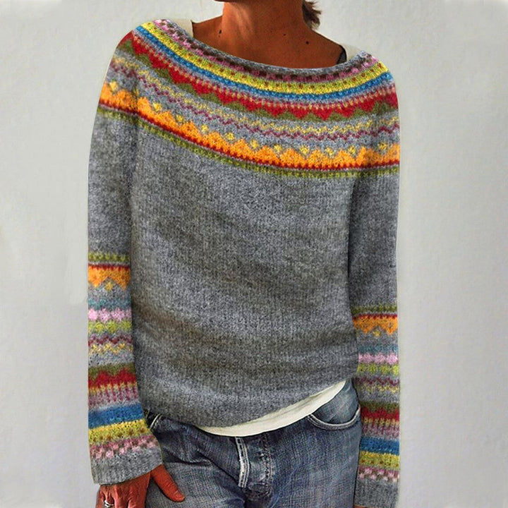 Allison | Vintage Style Knit Sweater