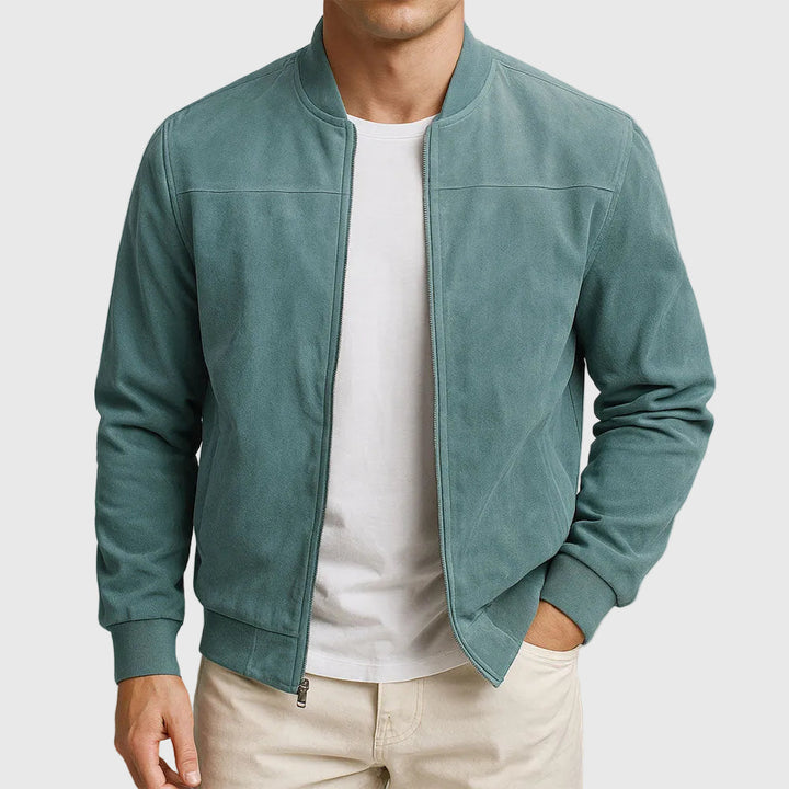 Henry | Elegant Suede Cardigan