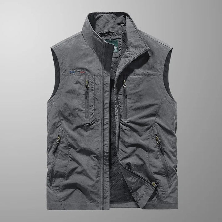 Jimmy | Multi-Pocket Breathable Utility Vest