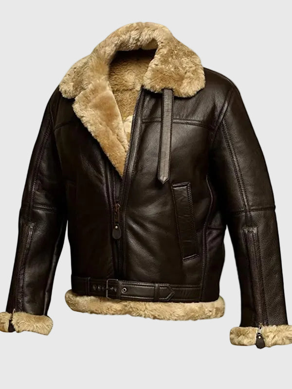 Roberto | Elegant Leather Jacket