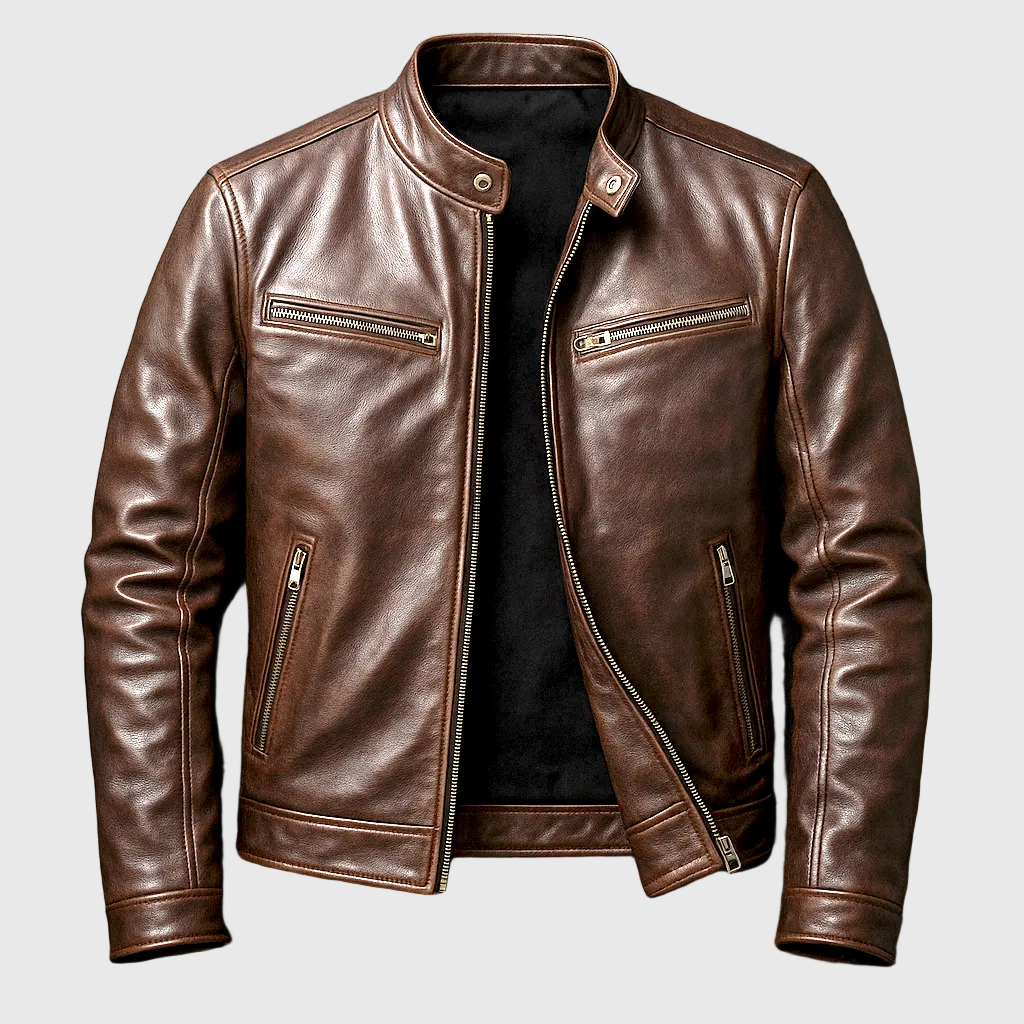 James | Barger Vintage Leather Jacket