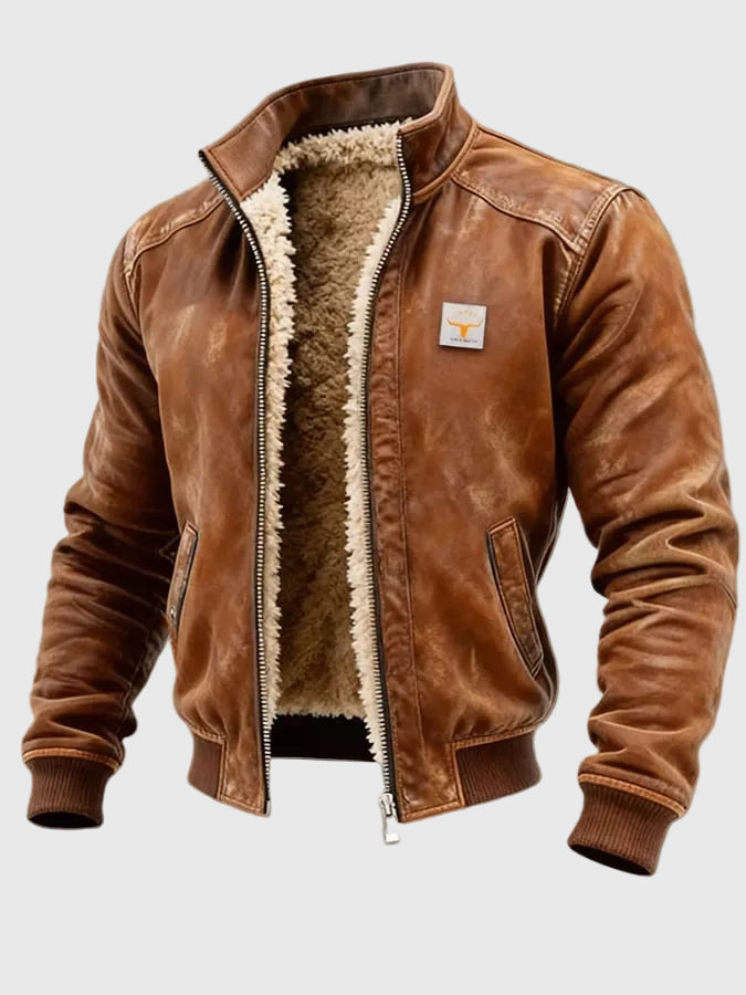 Benson | Thermal Leather Jacket