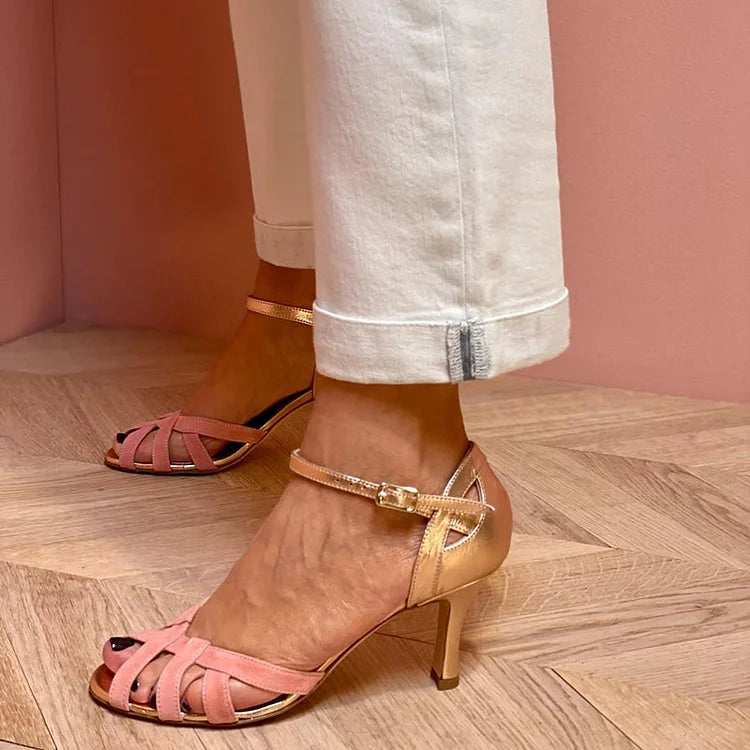 Strappy High Heel Sandals
