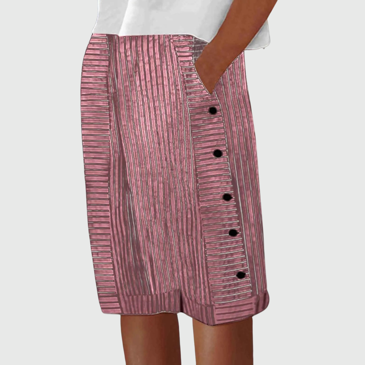 Isla | Button-Cropped Pants