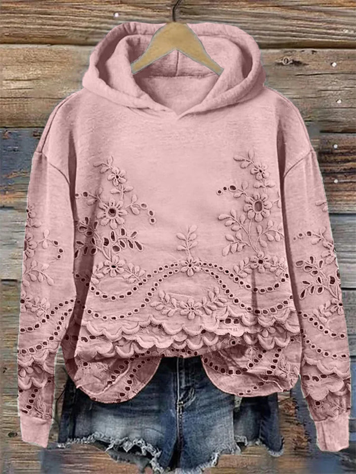 Clara™ | Lace-Contour TummyCover Hoodie