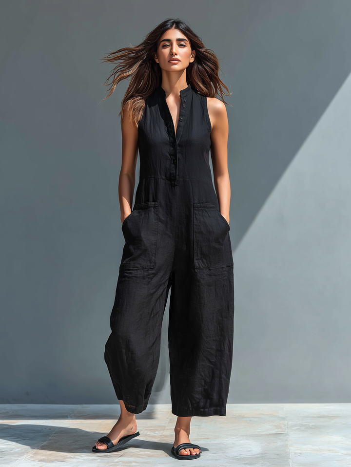 NICKY | Elegant Sleeveless Jumpsuit