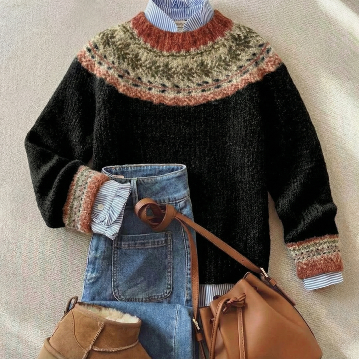 Grace | Heritage Nordic Knit Sweater