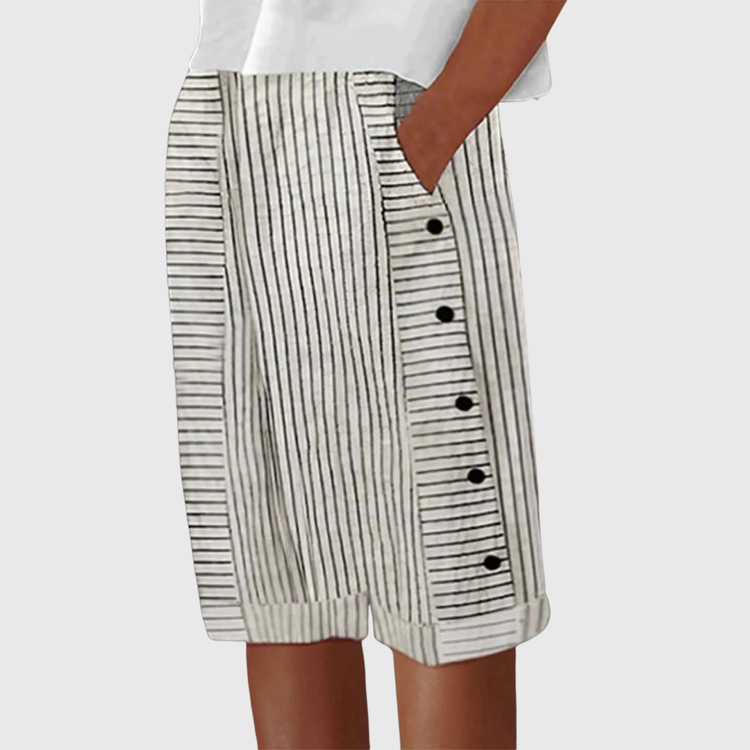 Isla | Button-Cropped Pants