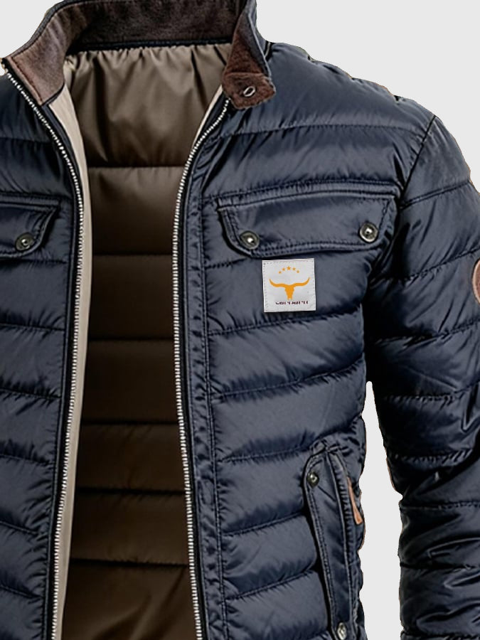 Roman | Quilted Leather Gilet
