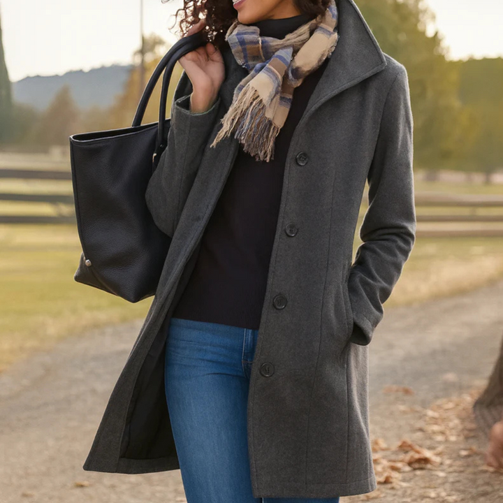 Lucia™ | Single-Breasted Coat