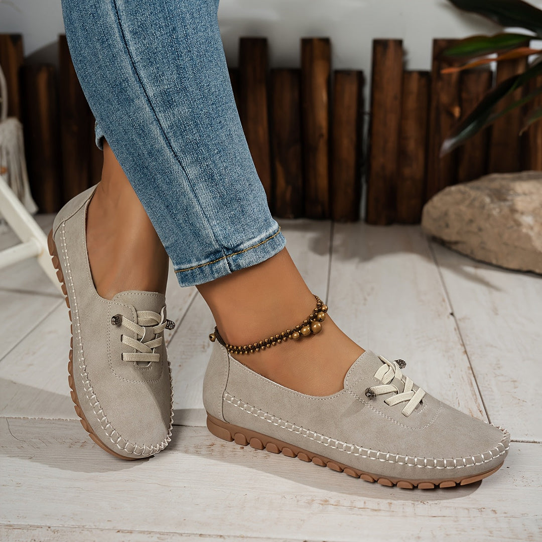 Orthelia™ – Supportive Soft Moccasins for Sensitive Feet