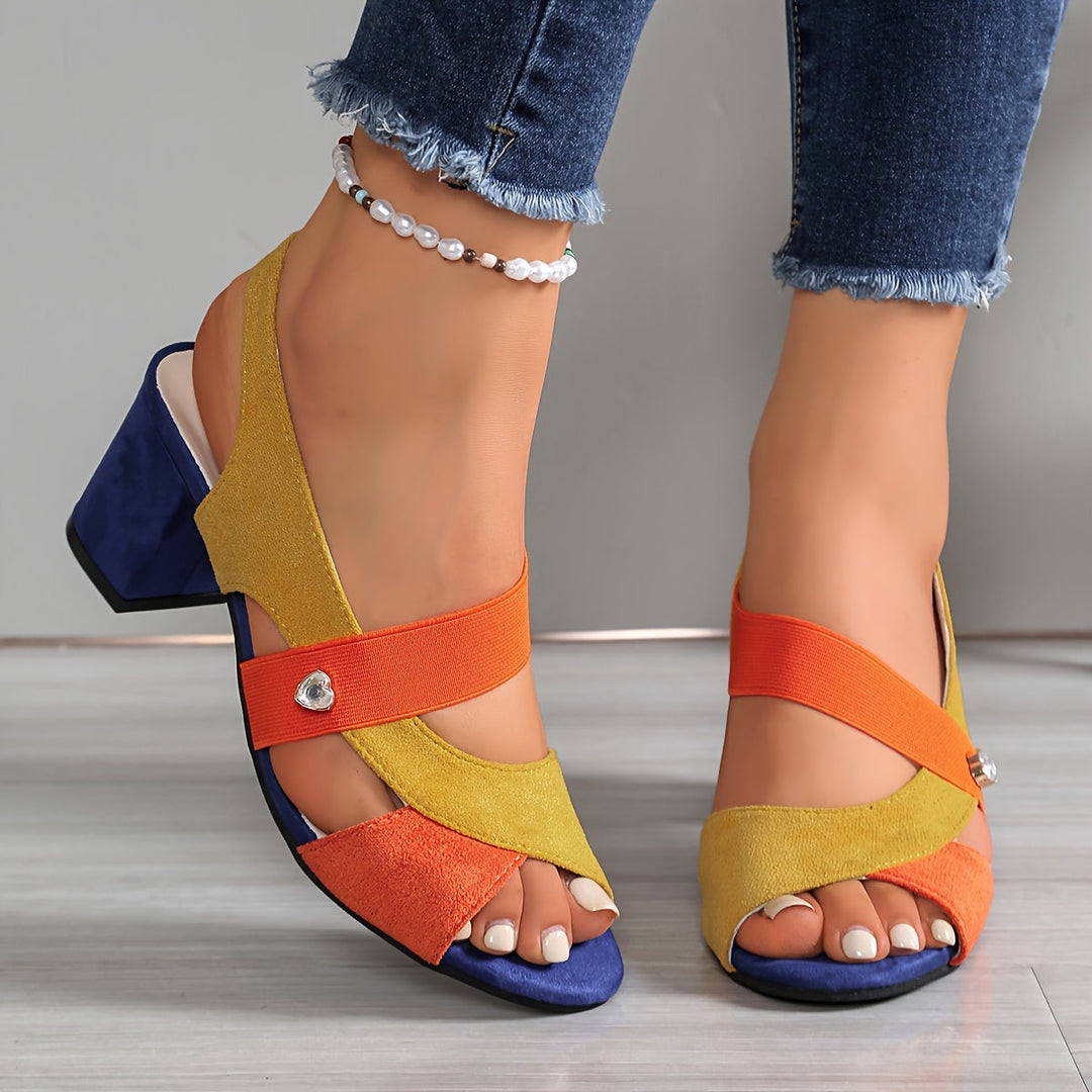 Linda | Comfort-Orthopedic Block Heels