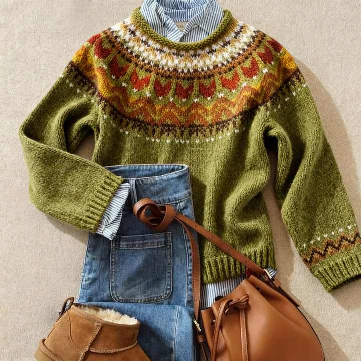 Prysmalynna | Classic Vintage Sweater