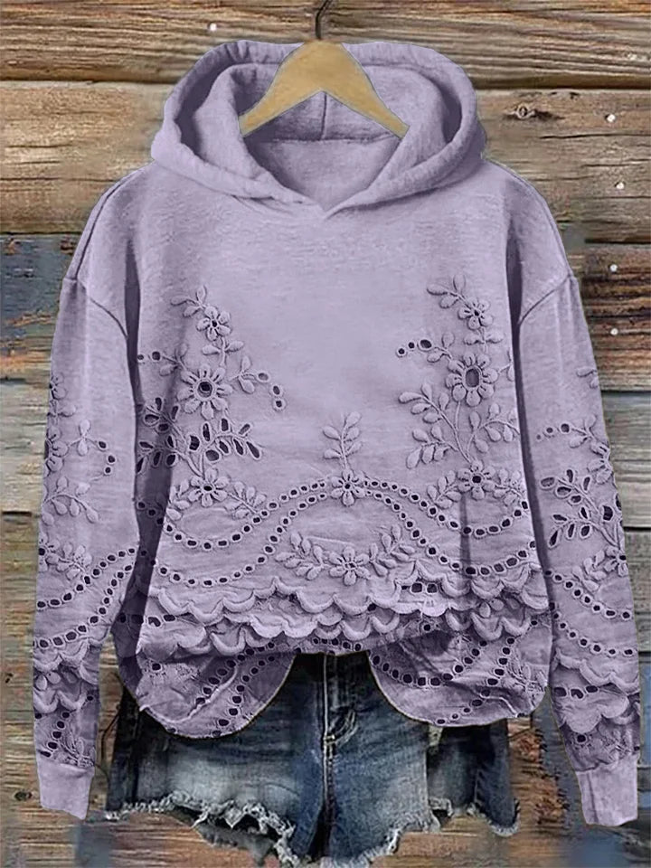 Clara™ | Lace-Contour TummyCover Hoodie