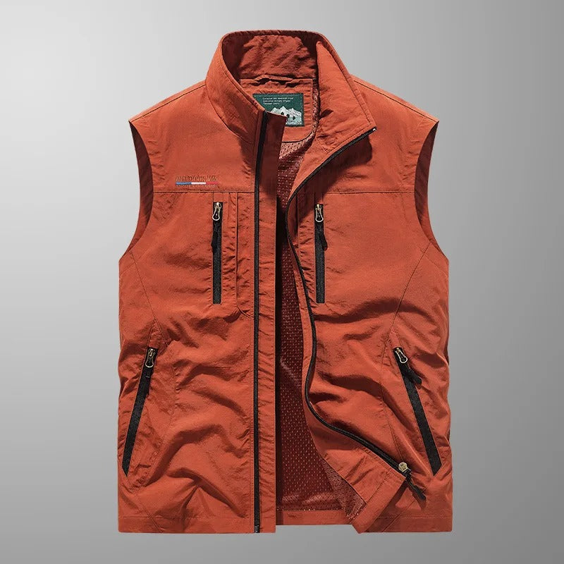 Jimmy | Multi-Pocket Breathable Utility Vest