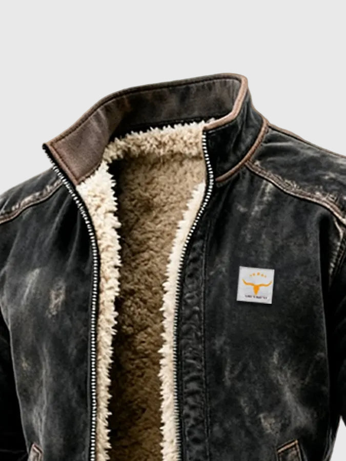 Benson | Thermal Leather Jacket