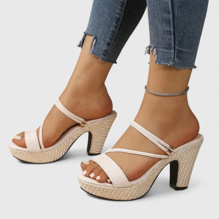 Justyna – Chic Orthopedic Heels for Comfort and Style