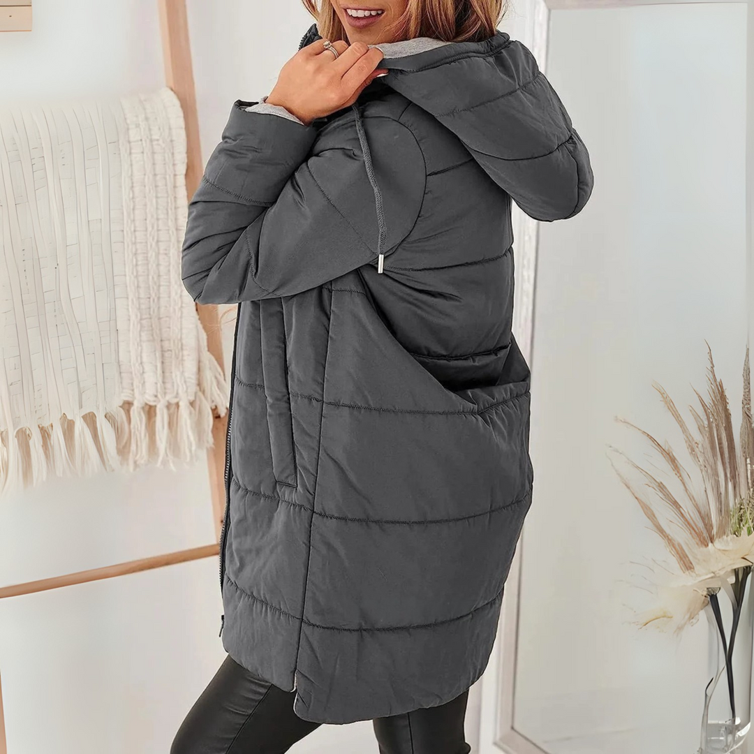 Averly™ | Lightweight Hooded Down Jacket