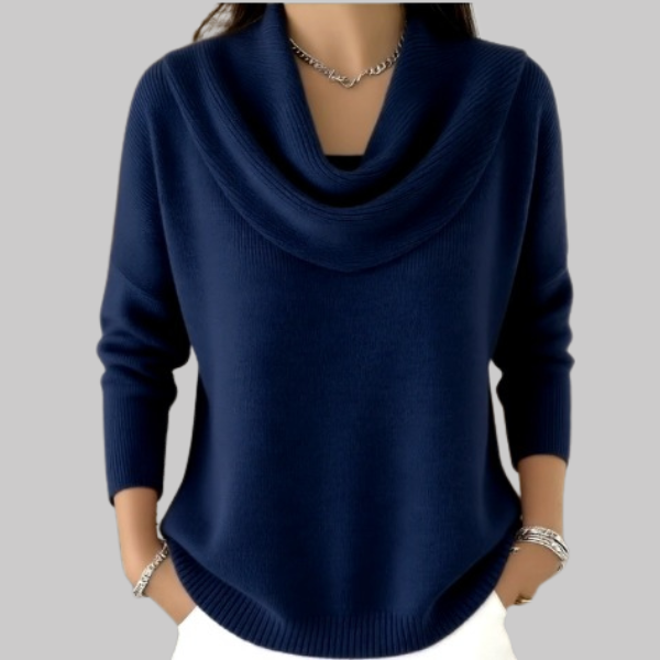 Yael | Soft Cowl Neck Sweater