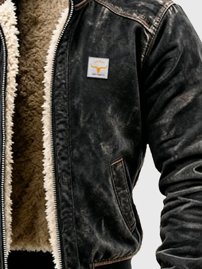 Benson | Thermal Leather Jacket