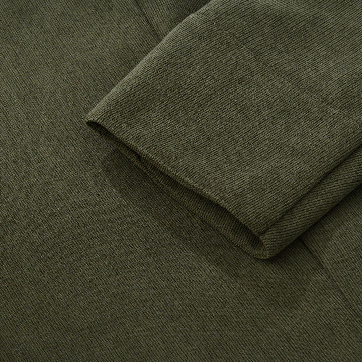 Héctor | Corduroy Jacket with Mao Collar