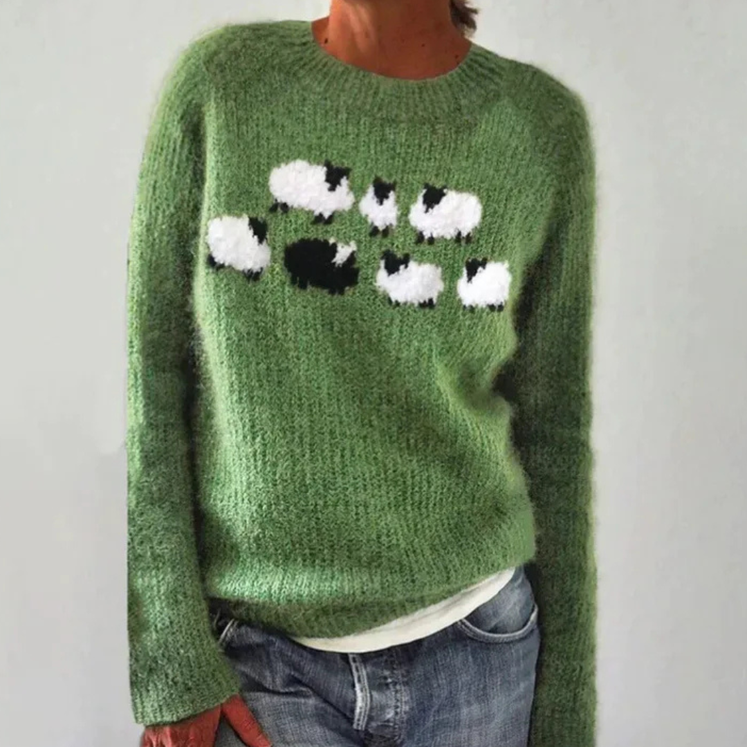 Allison | Vintage Style Knit Sweater