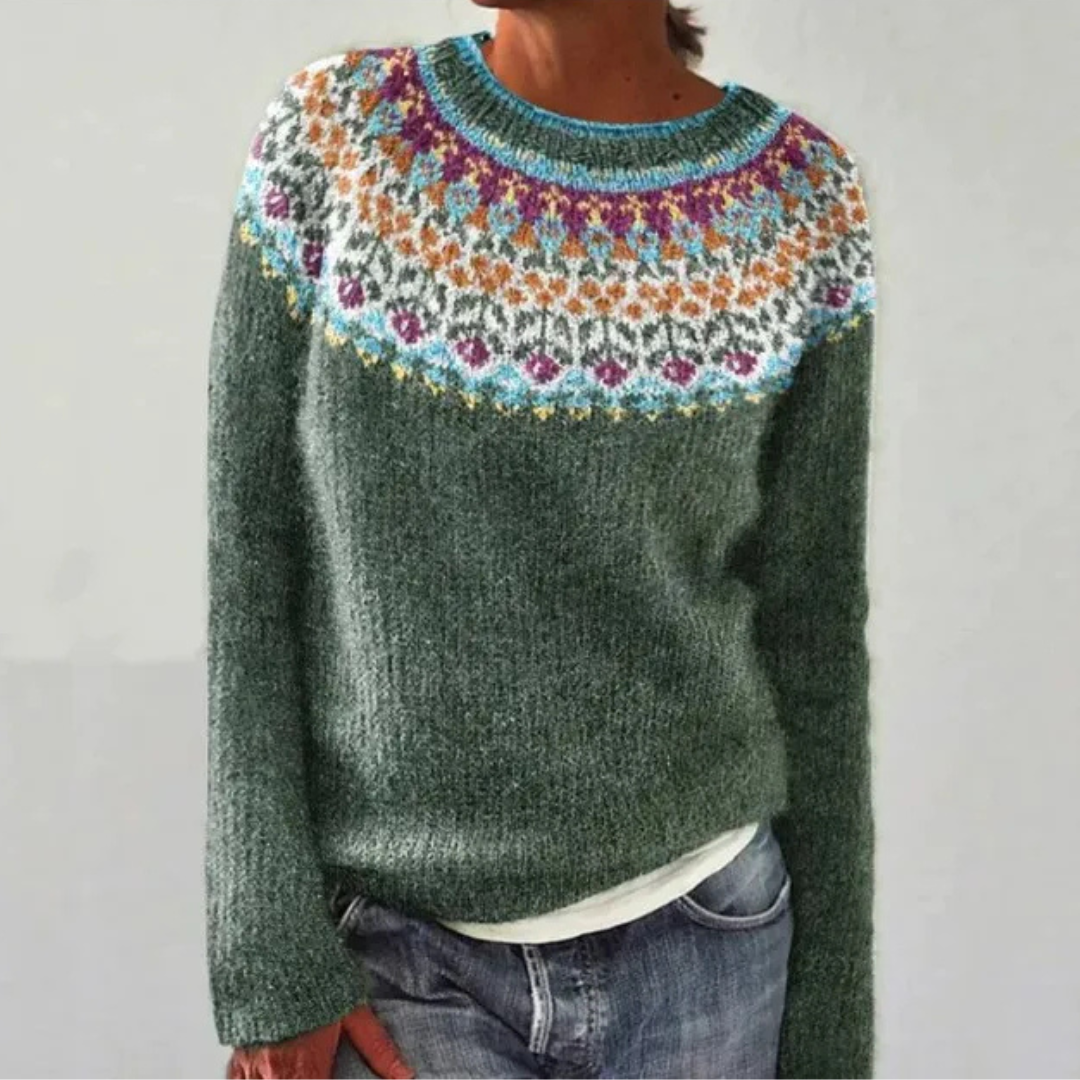 Allison | Vintage Style Knit Sweater