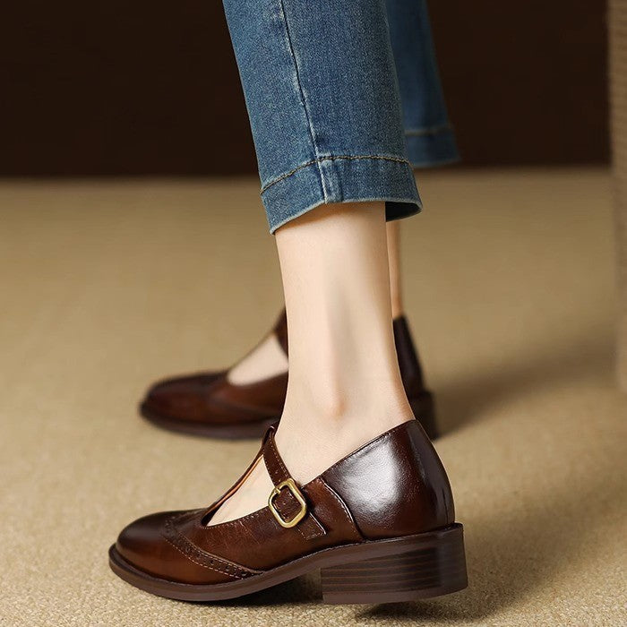 Gianna - T-Bar Mary Jane Shoes