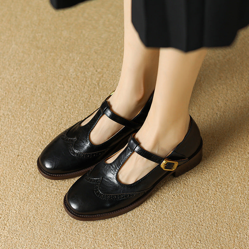 Gianna - T-Bar Mary Jane Shoes