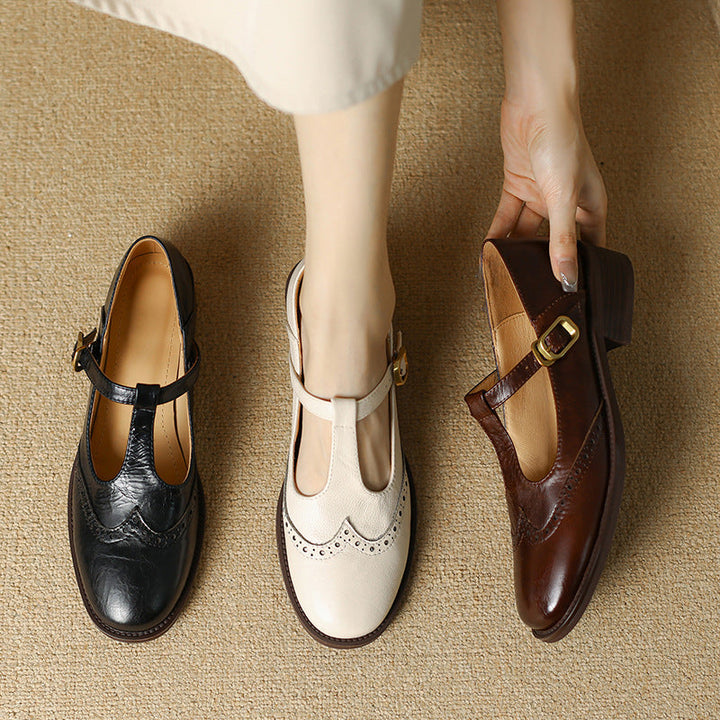 Gianna - T-Bar Mary Jane Shoes