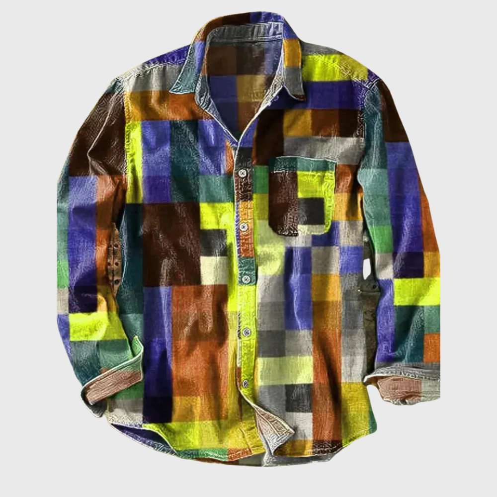 Patchwork Shirt Unisex