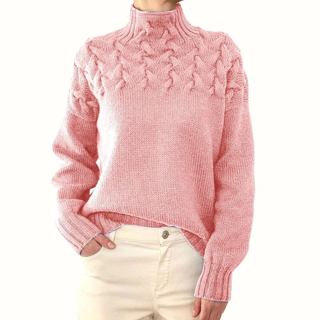 Hailey | Cozy Turtleneck Knit Sweater