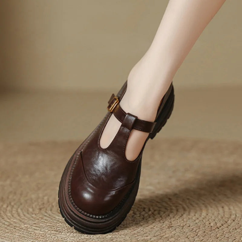 Farisse - T-bar Shoes