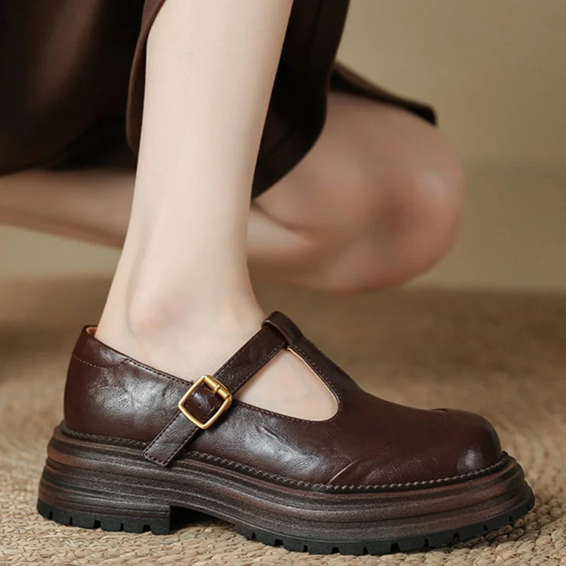Farisse - T-bar Shoes