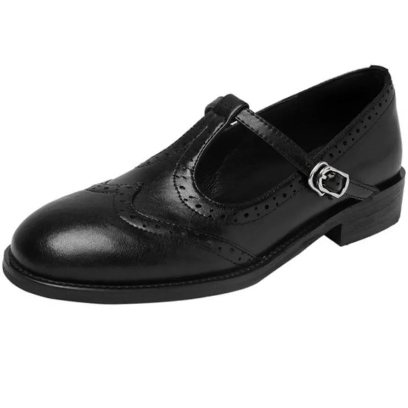 Ellie - Elegant T-Strap Mary Janes