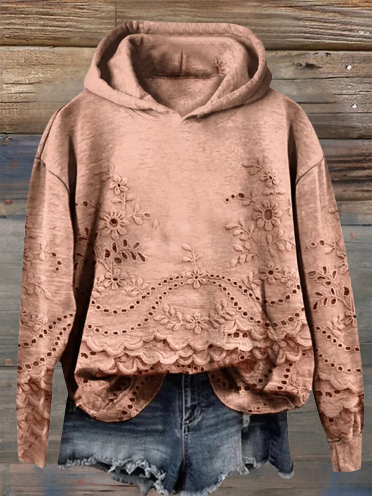 Clara™ | Lace-Contour TummyCover Hoodie