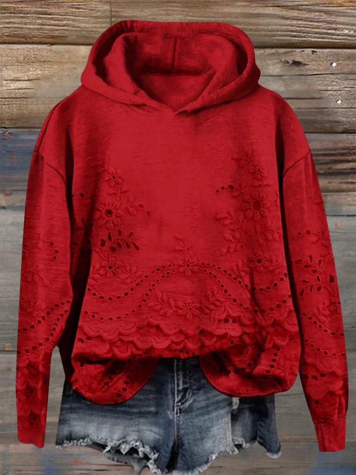 Clara™ | Lace-Contour TummyCover Hoodie