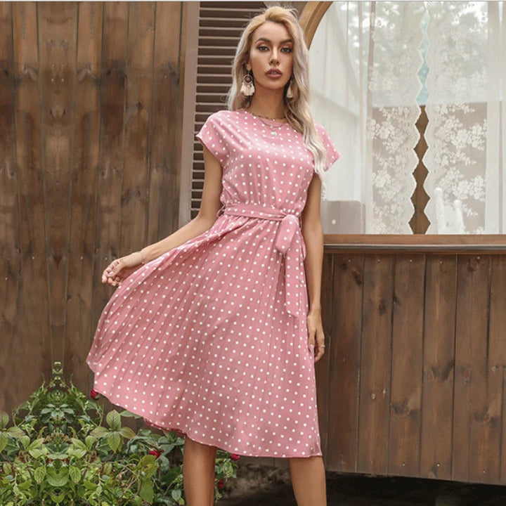 Charlotte | Pleated Charm Dress