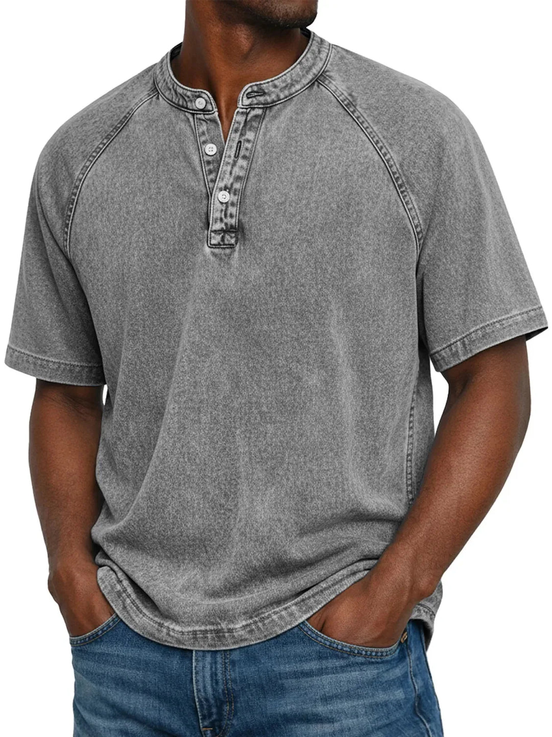 James | Vintage Men's Shirt with Buttons