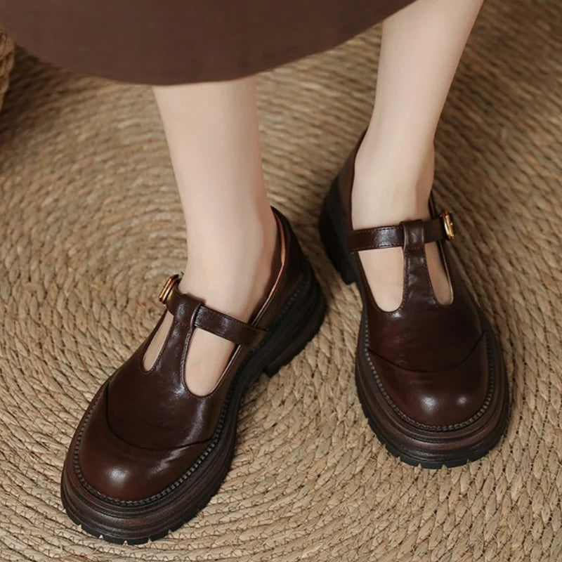 Farisse - T-bar Shoes