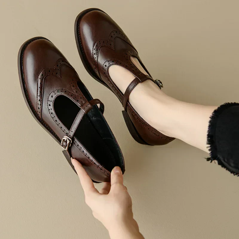 Ellie - Elegant T-Strap Mary Janes