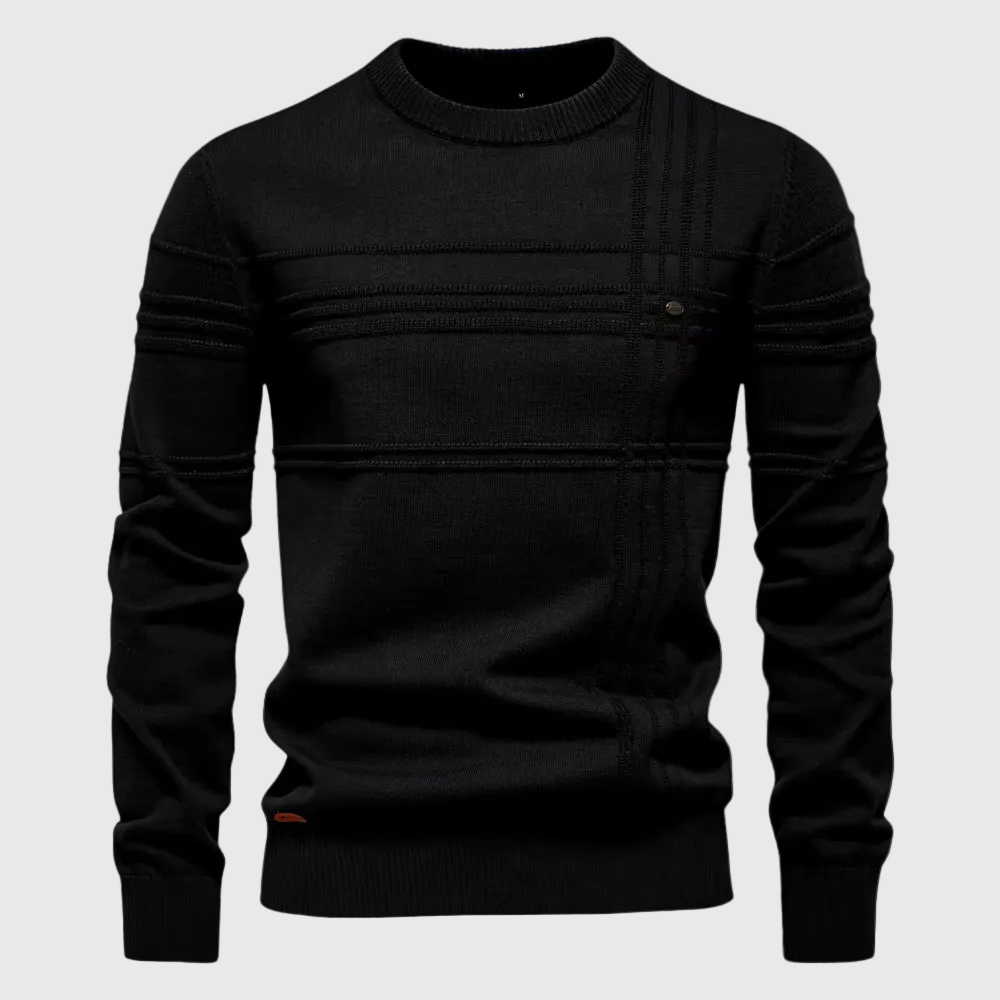 Marcos | Plaid Cotton Sweater