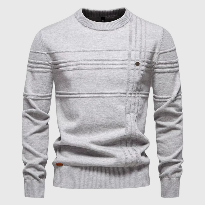 Marcos | Plaid Cotton Sweater