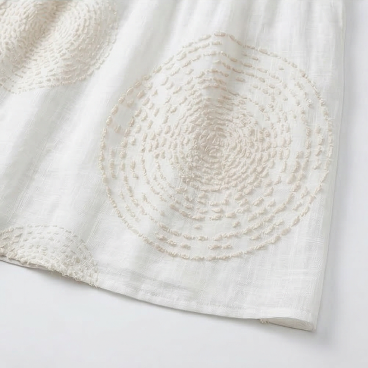 Embroidered Casual Women's Dress
