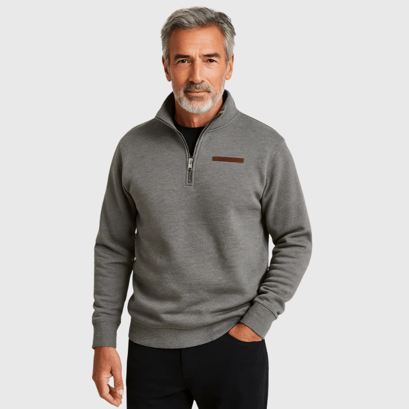Kellan | Cozy Modern Fleece Sweater