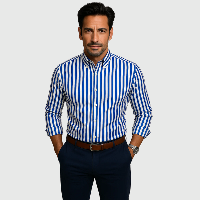 Rave | Classic Striped Blouse